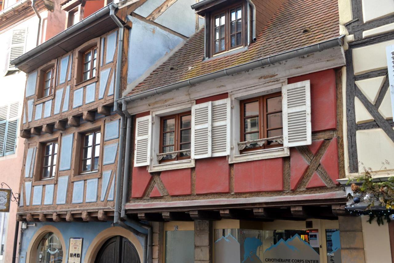 Appartement La Grande Terrasse Du Centre Colmar Exterior foto